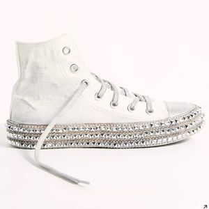 Nan-Ku Cruise Studded Hi Top Sneakers